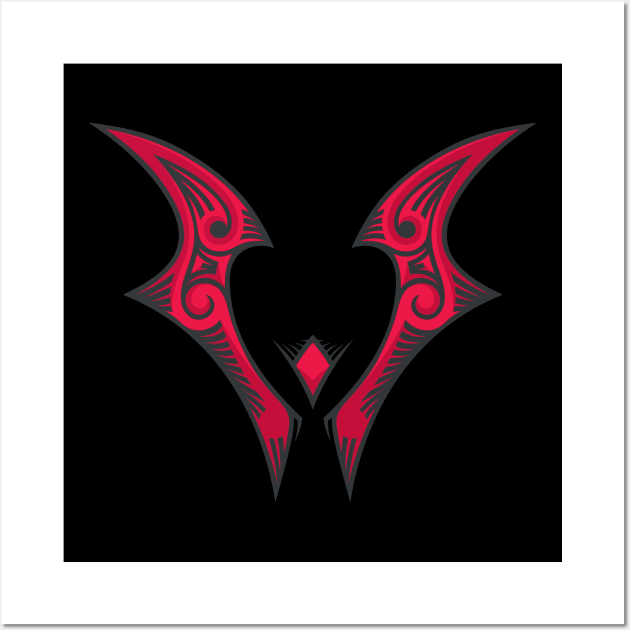 The Evil Horde Crest II Wall Art by carter